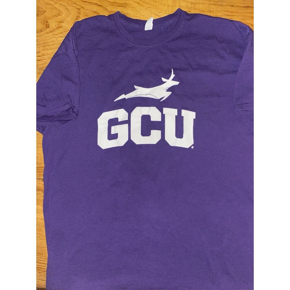 GRAND CANYON UNIVERSITY ANTELOPES purple short sleeve t-shirt men Jerseys